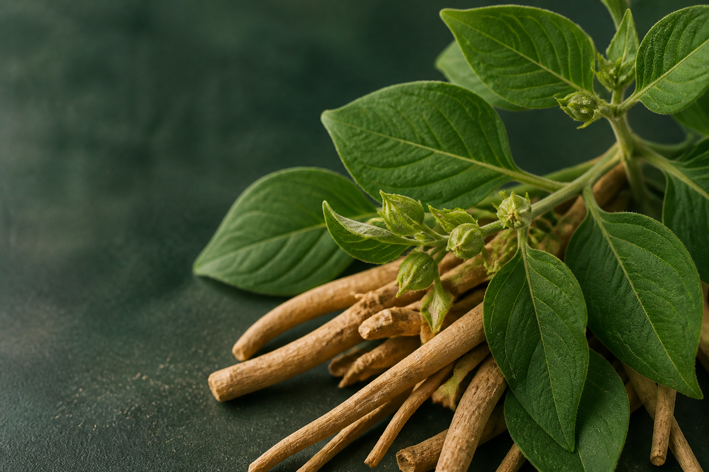 KSM-66 ashwagandha root, the studied active in Peri Reset AM at 600 mg